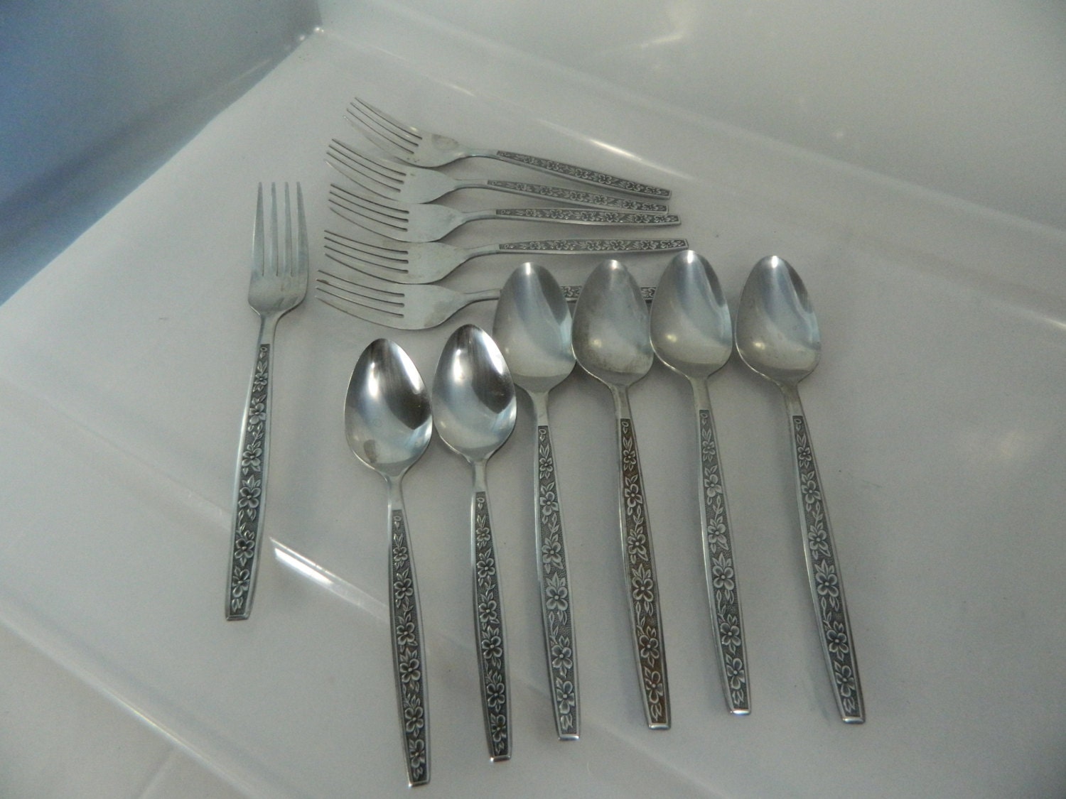 Vintage Stainless Flatware Rogers Japan