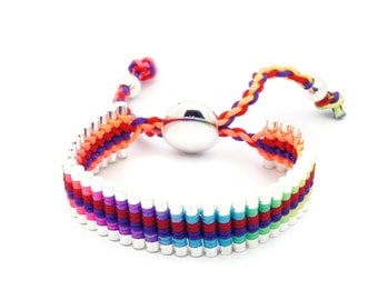 Link Friendship Bracelet - Rainbow Color - (One Direction)