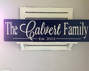 Family established sign