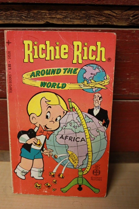 Vintage Richie Rich Book 1975 by brooksandthurman on Etsy