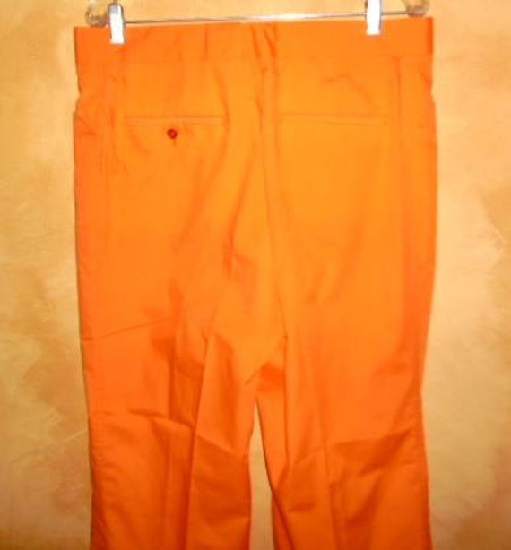 bright orange pants