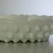 Fenton Hobnail Milk Glass Divided Dish