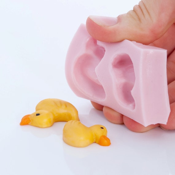 Rubber Duck Flexible Mold use to make Cabochons for Jewelry, Crafts