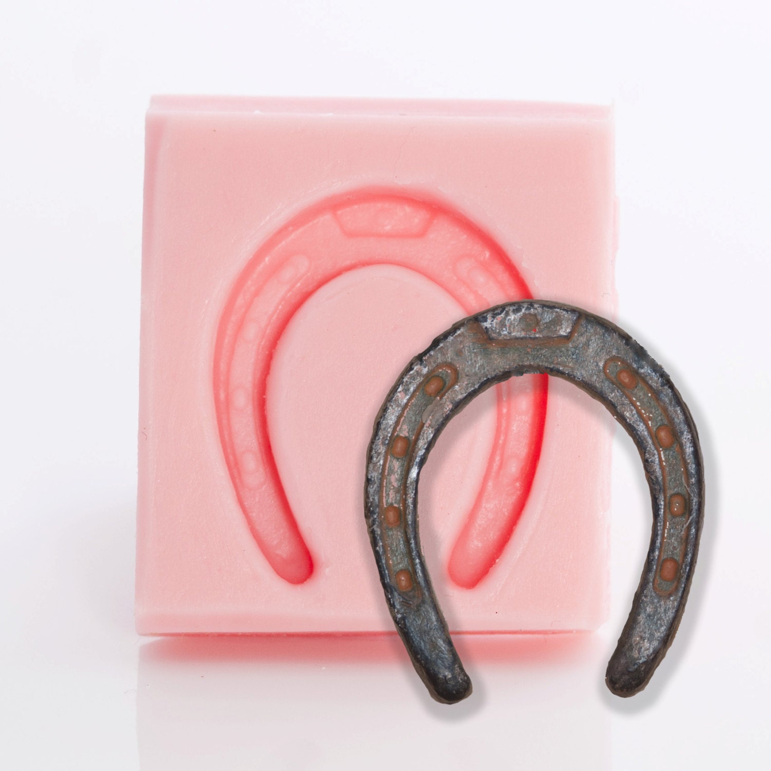 Silicone horse shoe mold fondant horse shoe mold candy