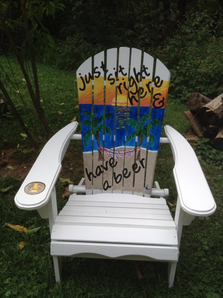 Adirondack Chair in Custom Colors and Designs.