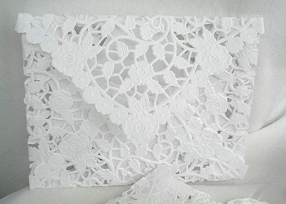 envelopes invitation doily paper wedding Vintage, Envelopes, Paper Lace to similar Wedding Items Doily