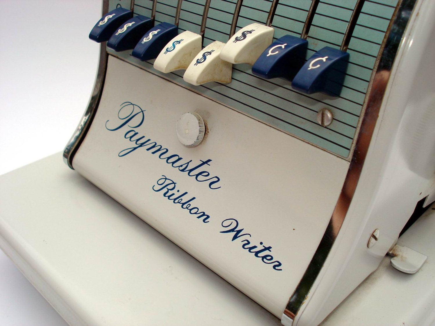 Vintage Paymaster Ribbon Writer 8000 Series Check Writer