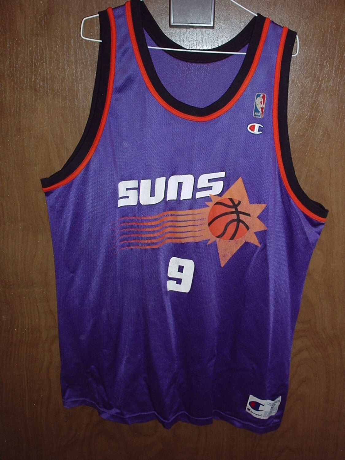 vintage NBA jersey Dan Majerle Phoenix SUNS Champion sz 52