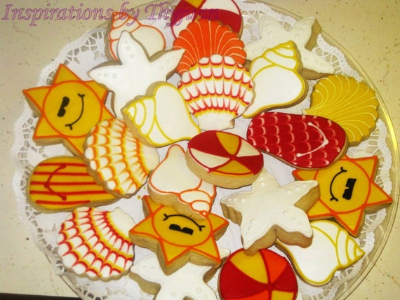 Summertime & Beach Cookies Il_570xn