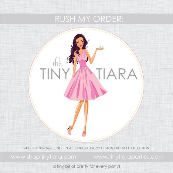 RUSH MY ORDER Add-On : 24 Hour Turnaround on Printable Party Collections Il_570xn