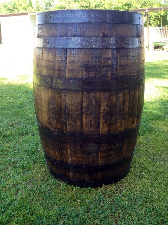 Decorative Whiskey Barrel