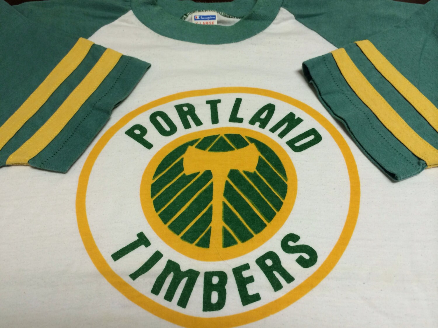 PORTLAND TIMBERS Army Jersey 70s Shirt/ Vintage Rare Champion