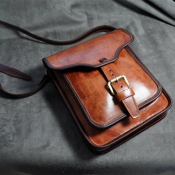 Handmade genuine leather shoulder bags/ tote bag/