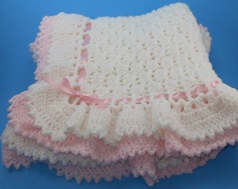 toddler purse crochet pattern afghan crochet shell Double ruffle baby stitch