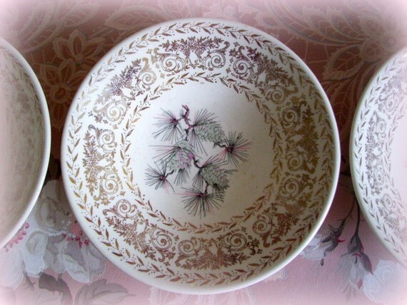 Vintage China Pine Cone Patterns - Patterns Kid Vintage China Pine Cone Patterns - Patterns Kid