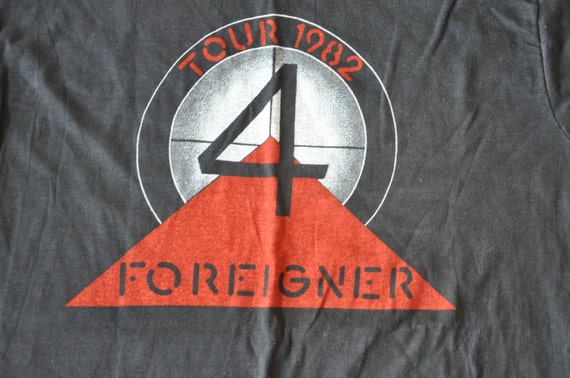 foreigner 4 shirt