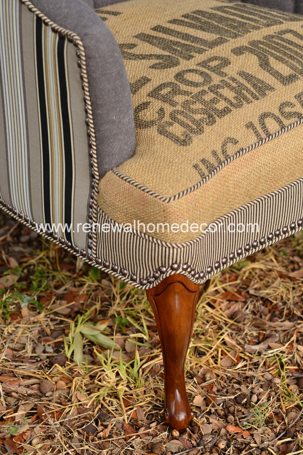 Custom Order Vintage Accent Chair Clean by ReNewalHomeDecor