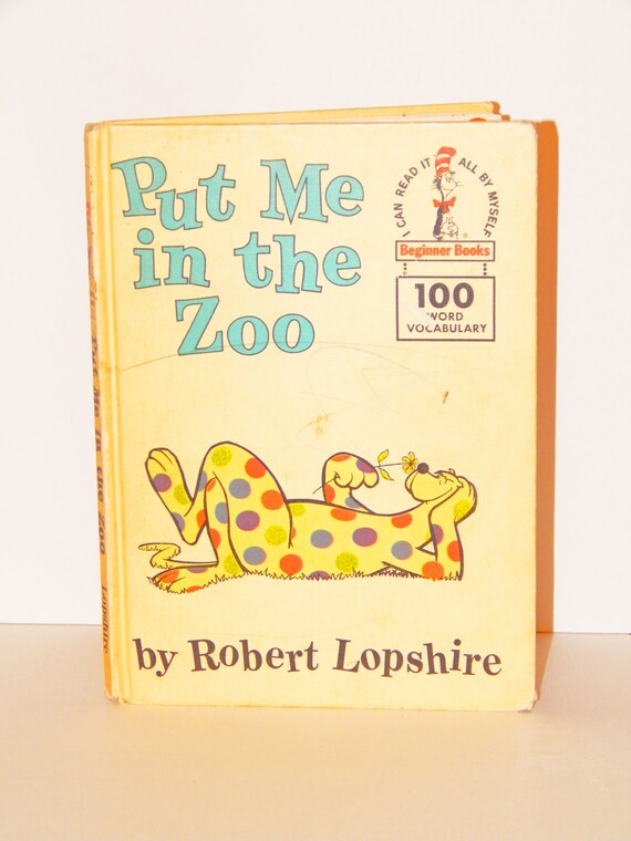 put me in the zoo by robert lopshire