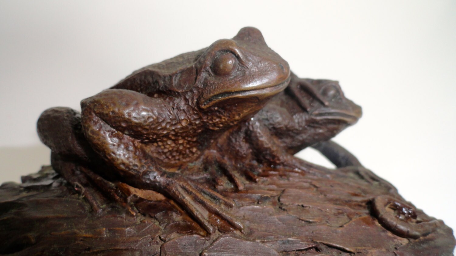 Heredities Limited Bronze Frog Sculpture