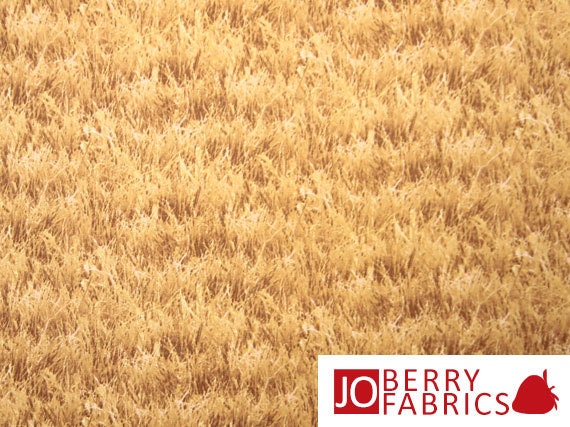 Wheat Field Farm Fabric