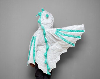 ready to ship dragon costume halloween costume white and mint childrens costume - Dragon Toddler Halloween Costume ready to ship dragon costume halloween costume white and mint childrens costume - Dragon Toddler Halloween Costume