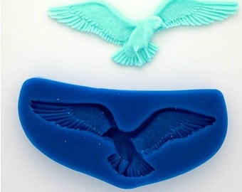 AMERICAN EAGLE SILICONE Mold For Fondant, Gum Paste, Chocolate, Hard Candy, Fimo, Clay, Soaps