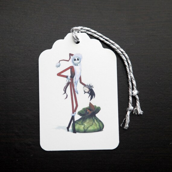 12 santa jack nightmare before christmas gift tags 3 by 12 santa jack nightmare before christmas gift tags 3 by
