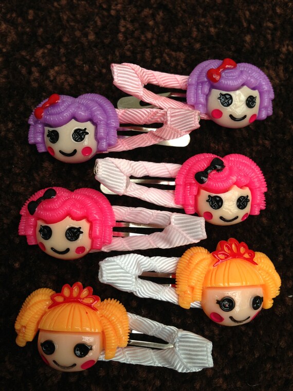 Lalaloopsy hair clips 2x or Hootabelle Raa Raa Dorothy