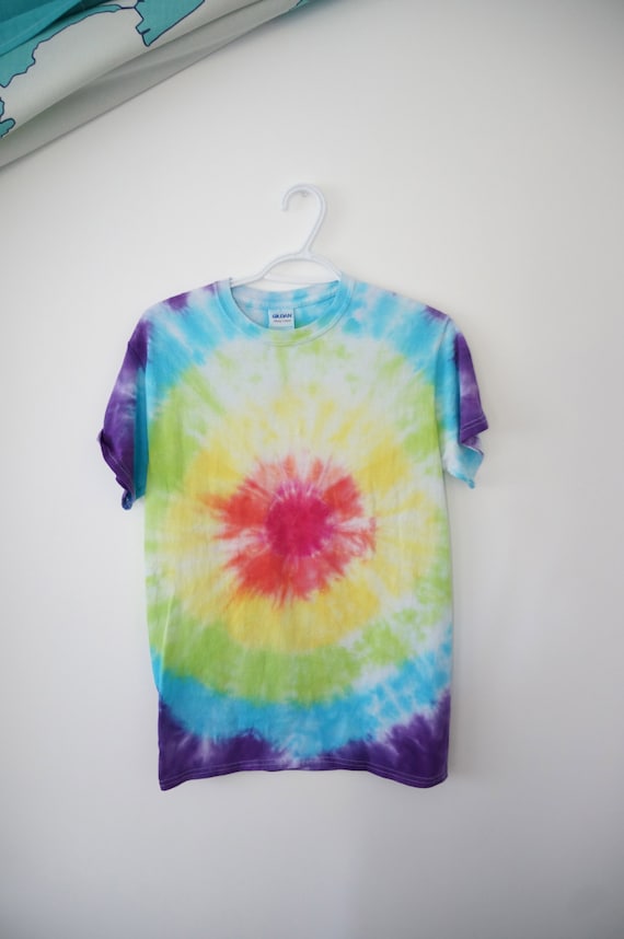 Items similar to Rainbow Small Tie Dye T-shirt - Target Design on Etsy