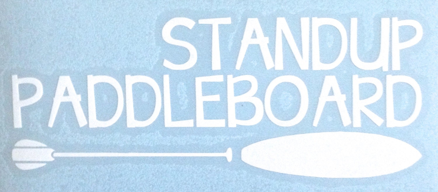 Paddleboard Decal Standup Paddleboard 2