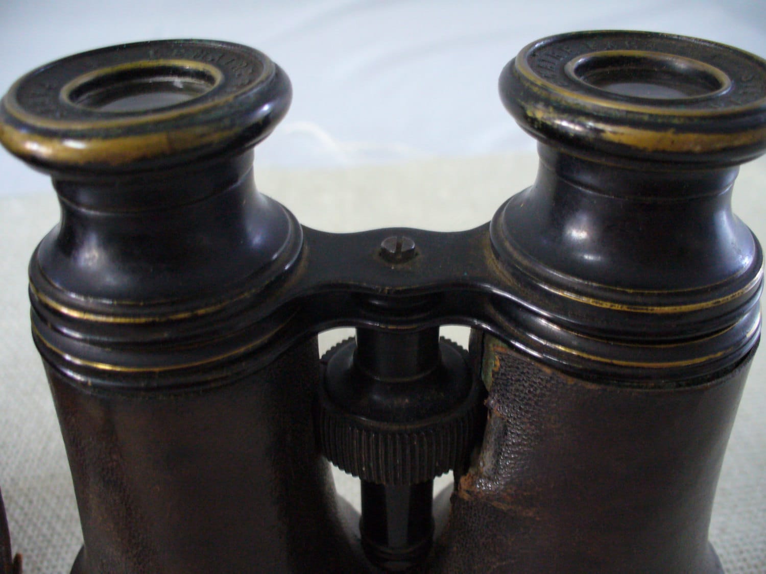 Antique Civil War Era Binoculars Paris Made With A Hand