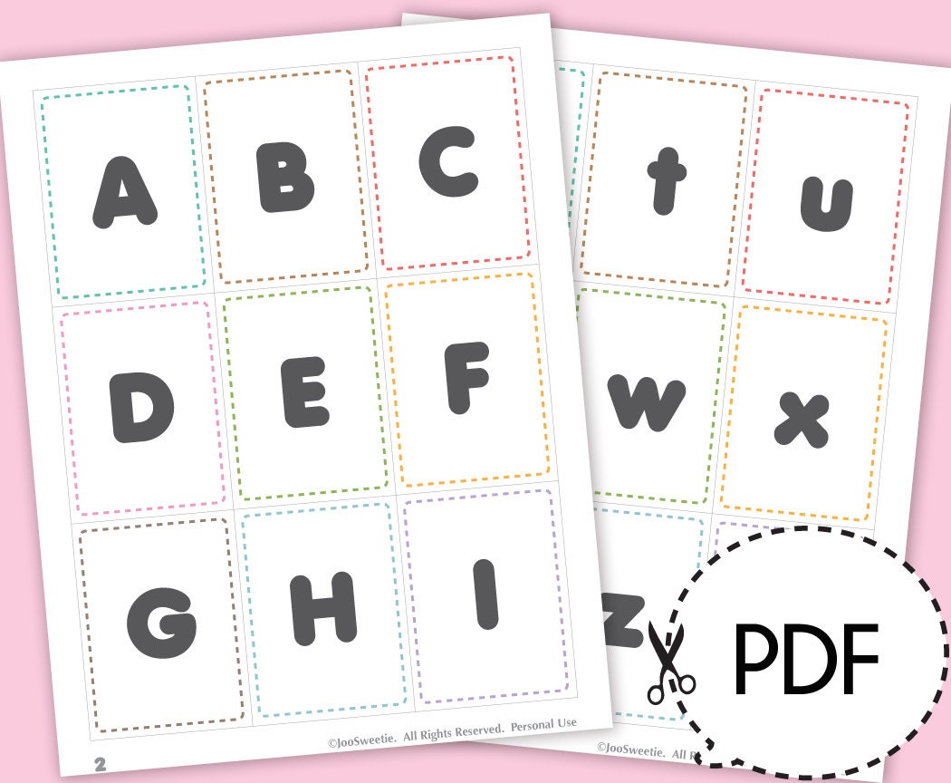 Alphabet Flash Cards Printable Pdf Download Free Printable Cursive 