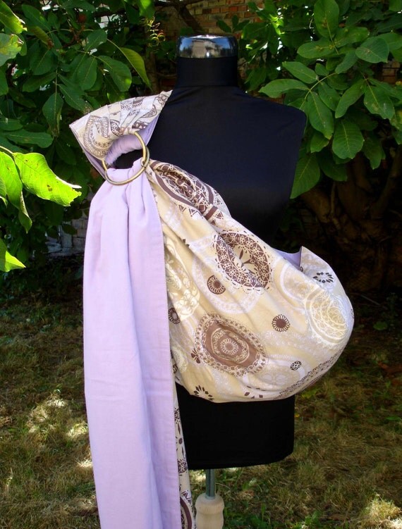 Baby Sling Ring/Baby Carrier/Reversible Baby ring by LittleBunga
