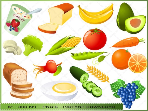 clipart on healthy food - photo #1