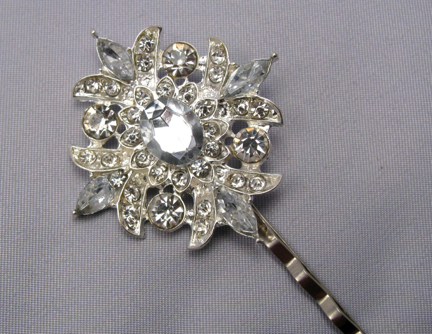 Crystal Bobby Pin Rhinestone Hair Pin Bridal Wedding Hair