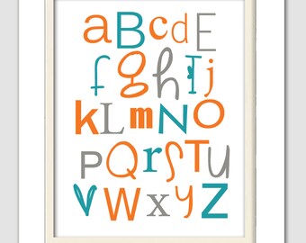 Abc Wall Art abc wall art | etsy Abc Wall Art abc wall art | etsy
