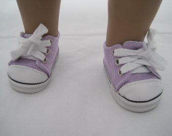Low Cut Pink Tennis Shoes for American Girl Dolls and most 18 Inch Dolls