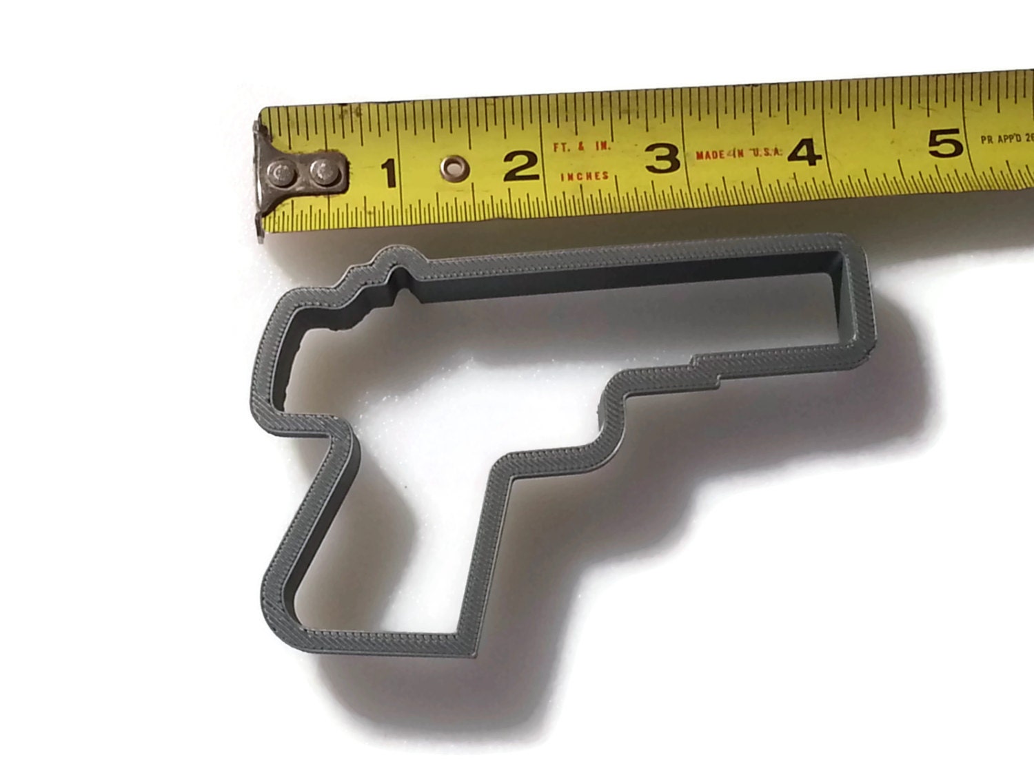 3D Printed Gun Cookie Cutter