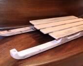 Vintage Sled, Rustic Christmas Decorative Sled, Reclaimed Pallet Wood Sled, Christmas Decorations, Porch Decor, Photo Prop, Wooden Toy Sled Il_170x135