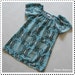 Tunic top for women, size Medium. Women's tunic. Ready to ship! Ikat blue print w/ a little vintage feel - Very trendy and chic.