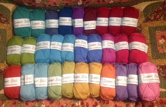 Debbie Bliss Baby Cashmerino - Assorted Colors - 30 skeins