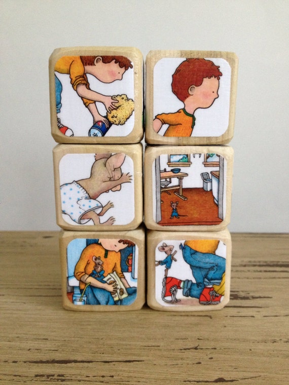 If You Give A Mouse A Cookie // Childrens Book Blocks