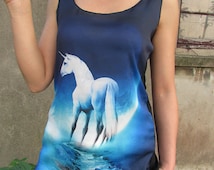 Popular items for unicorn tank top on Etsy