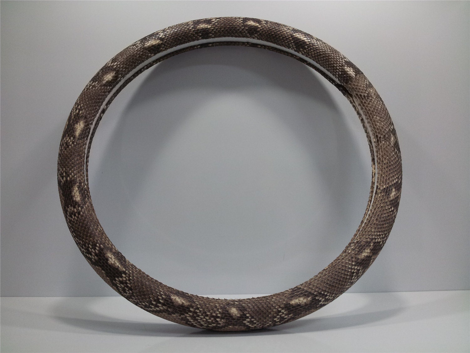 Jranter Python Snake Skin Leather Car Steering Wheel By Jranter