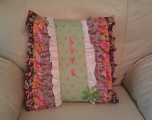 Popular items for multi colored pillow on Etsy