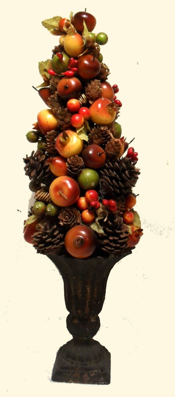 Autumn Fruit Topiary