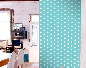 Polka dot self-adhesive modern vinyl Wallpaper wall sticker - Removable wall sticker C017