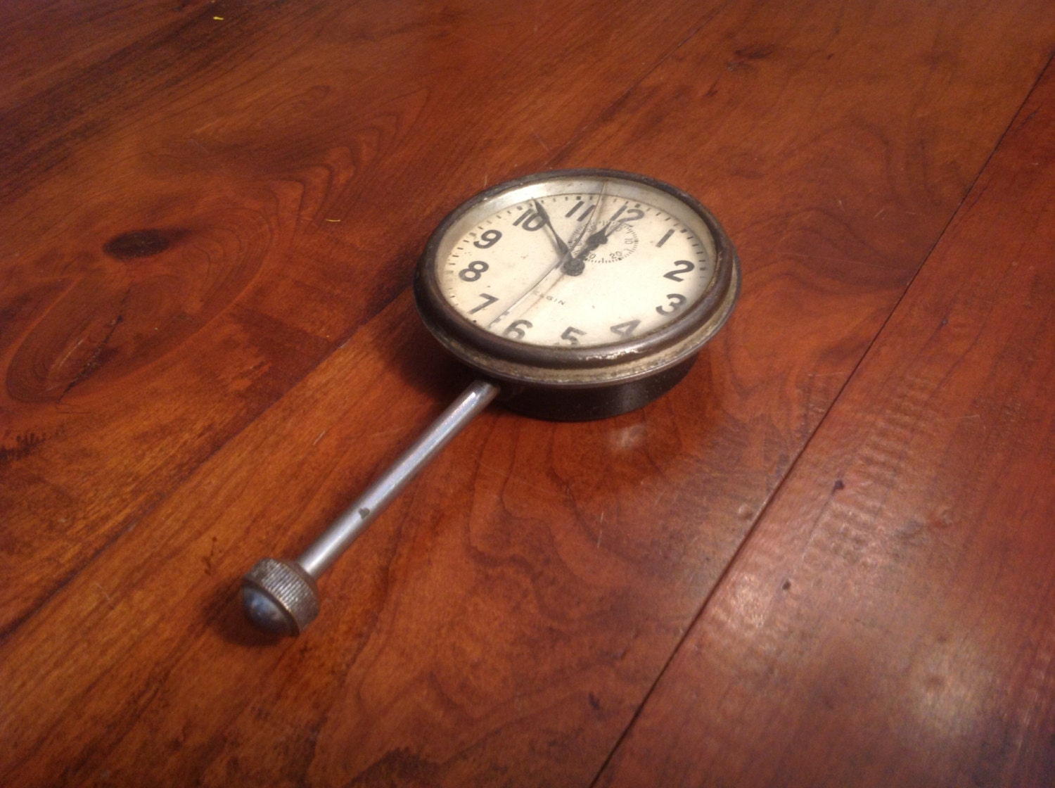 Elgin 8 Day Car Clock Model T by BarnFindAntiques on Etsy