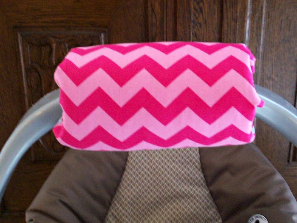 Reversible Padded Car Seat Handle Cover by JansTutusAndMore