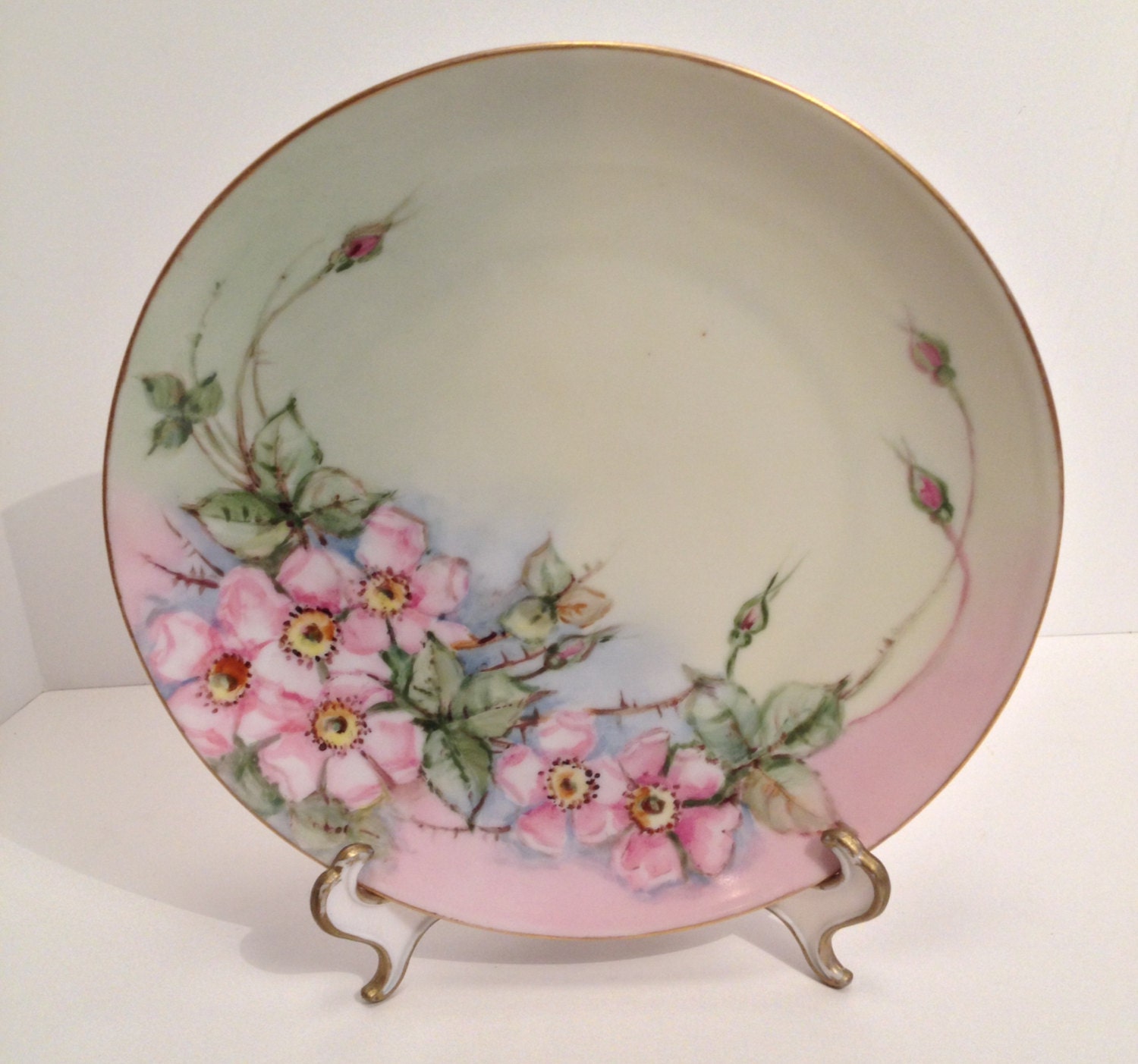 Weimar Germany Hand Painted Plate circa by MySweetMadison on Etsy